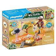 Playmobil Wiltopia zu Besuch bei Papa Strauß – 71296