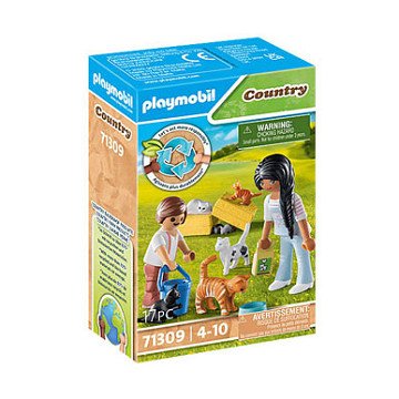 Playmobil Country Cat Family - 71309