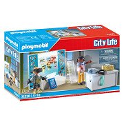 Playmobil 71327 City Life Large School, prédio escolar mobiliado e sem