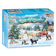 Playmobil Adventskalender Paarden: Kerst Sleerit - 71345
