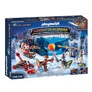 Playmobil Advent Calendar Novelmore - Battle in the Snow - 71346