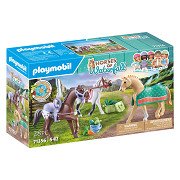 Playmobil Horses of Waterfall 3 Horses with Accessories - 71356