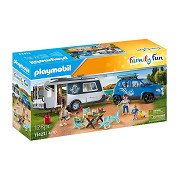 Playmobil Family Fun Caravan with Car - 71423