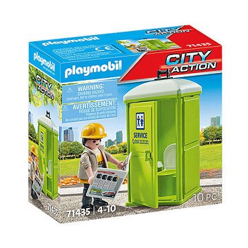 Playmobil City Action Mobile Toilet - 71435