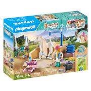 Isabella et Lioness aire de lavage Playmobil Horses of Waterfall