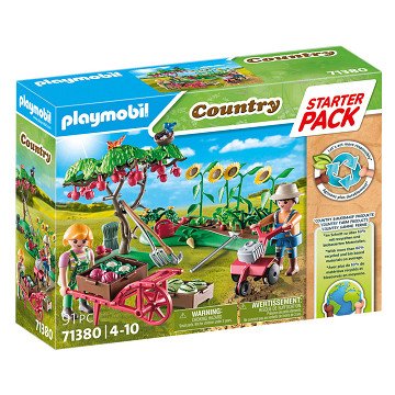 Playmobil Country Starter Pack Bauernhof-Gemüsegarten – 71380