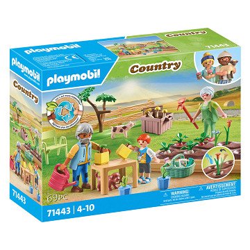 Playmobil Country Idyllischer Gemüsegarten bei den Großeltern – 71443