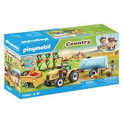 Playmobil My Life Tractor with Trailer and Water Tank - 71442