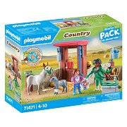 Playmobil Country Farm Tierarzt mit den Eseln – 71471