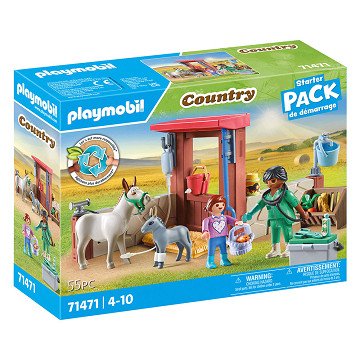 Playmobil Country Farm Veterinarian with the Donkeys - 71471