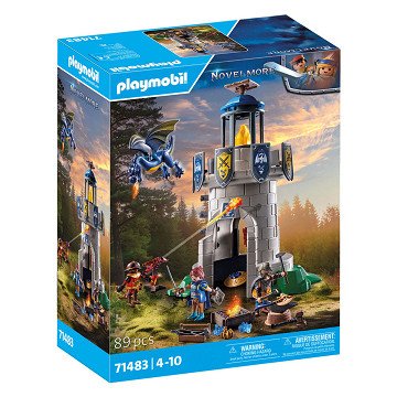 Playmobil Novelmore Ritterturm mit Schmied und Drache – 71483