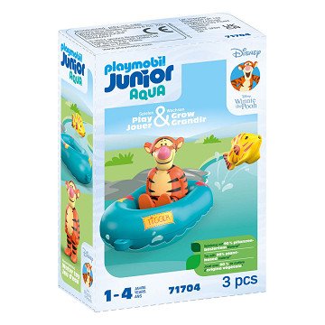 Playmobil 1.2.3. Disney: Tigger Inflatable Boat Ride - 71704