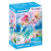 Playmobil Princess Magic Mermaid Children with Jellyfish - 71504