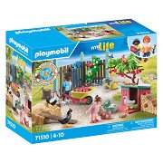 Playmobil My Life Little Chicken Farm in the Garden of the Little House - 71510
