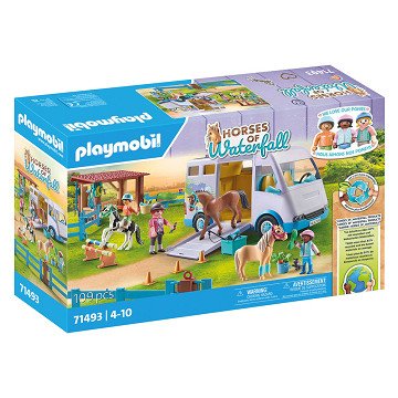 Playmobil Horses of Waterfall Mobile Riding School - 71493