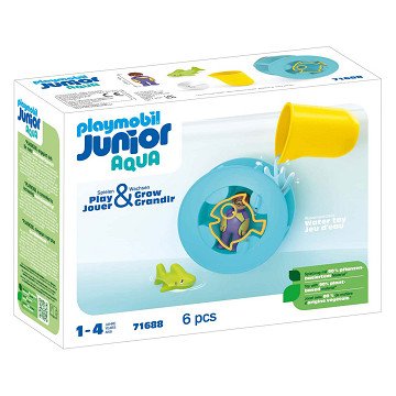 Playmobil Junior Wasser-Whirlpool mit Babyhai – 71688