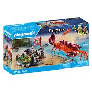 Playmobil -Piraten kämpfen gegen die Riesenkrabbe – 71532
