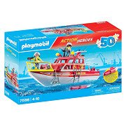 Playmobil Feuerwehr-Feuerlöschboot – 71598