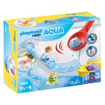 Playmobil 1.2.3. Fishing fun with Sea Animals - 70637