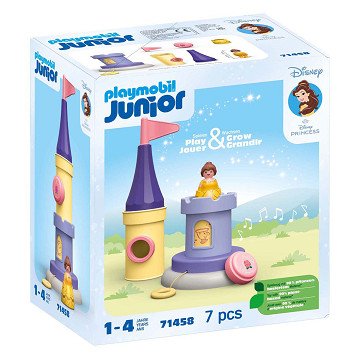 Playmobil Junior & Disney Belles Spielturm mit Melodie – 71458