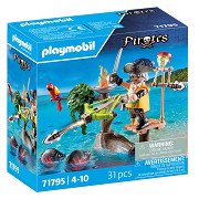 Playmobil Pirates Piraat met Ballista - 71795