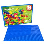 Hubelino Baseplate Blue, 560 studs