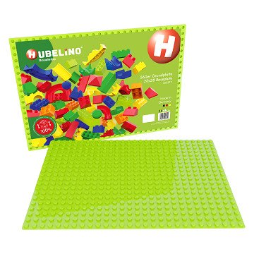 Hubelino Baseplate Green, 560 studs