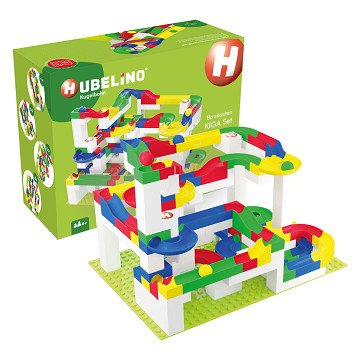 Hubelino Kugelbahn KIGA Schulset Bausatz, 352-teilig