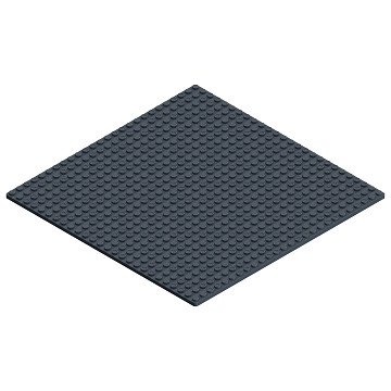 Hubelino Knikkerbaan Pi - Grondplaat