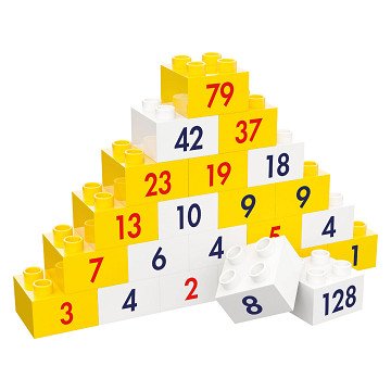 Hubelino Numbers Pyramid Prof. dr. Kortenkamp's Learning Blocks, 230dlg.