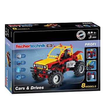 Fischertechnik Profi - Cars & Antriebe, 280-tlg.
