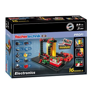 Fischertechnik Profi Baukasten Elektronik, 260-tlg.
