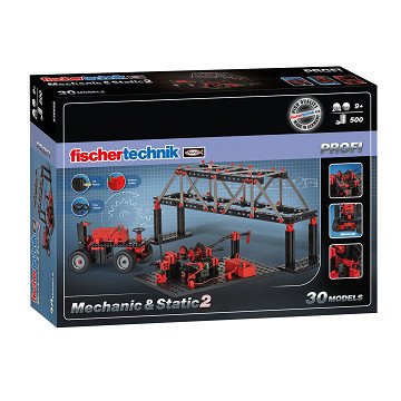 Fischertechnik Profi - Mechanic & Static, 500dlg.