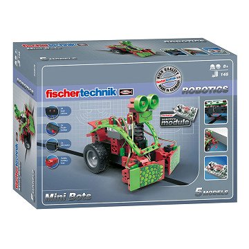 Fischertechnik Robotik – Mini Bots, 145-tlg.