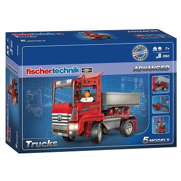 Fischertechnik Advanced - Werkvoertuigen, 390 dlg.