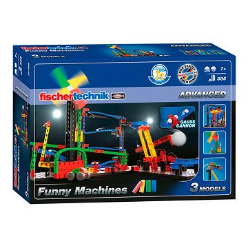 Fischertechnik Advanced - Funny Machines, 385 pcs.