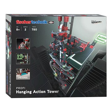 Fischertechnik Dynamic - Hanging Action Tower Marble track, 780 pcs.