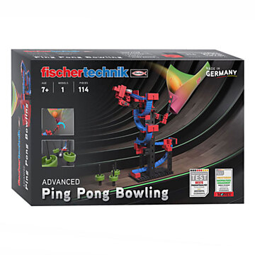 Fischertechnik Advanced - Ping-Pong-Bowling-Baukasten, 114dlg.