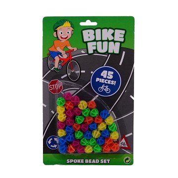 Bike Fun Spoke Beads, 45pcs.