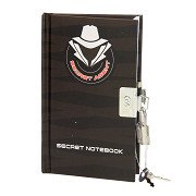 Geheimes Logbuch mit Geheimschreibstift