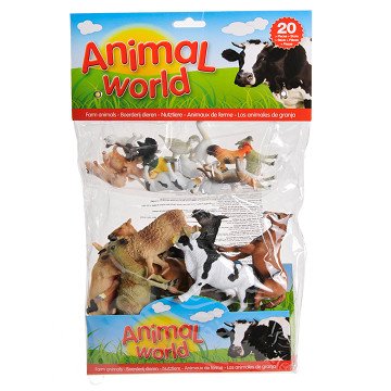 Farm animals, 20 pcs.