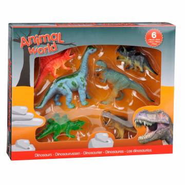 Dinosaurs Giftbox, 6 pcs.