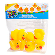 Happy World rubber ducks, 8pcs.