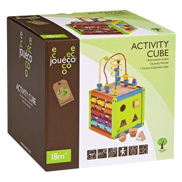 Jouéco Wooden Activity Cube