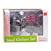 Home & Kitchen Pan set, 8 pieces.