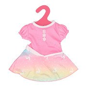 Baby Rose Doll Dress, 40-45 cm - I