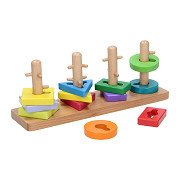 Hape Montessori Spiegelform-Puzzle Holz