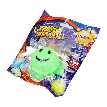 Splat Ball Light Bulb with Smiley