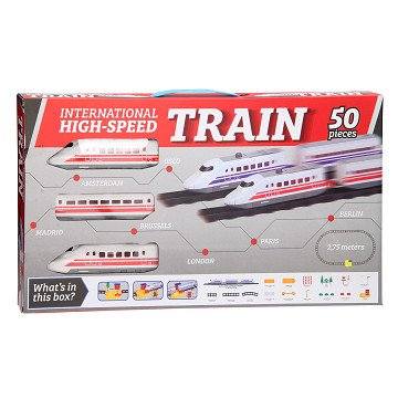 High Speed ​​Train Set, 50 pcs.