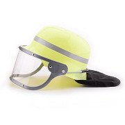 Fireman's helmet with visor